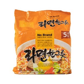 빠야몰 노브랜드 라면 한그릇 순한맛, 10개