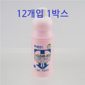 티크린 에이스 1L 12개입 친환경 변기 세정제 욕실 화장실 요석 찌든때 물때 청소 세제, 12개