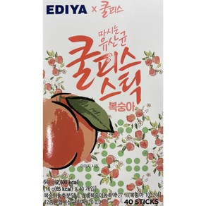 이디야 복숭아치노, 1개, 40개입, 16g