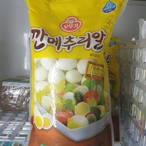 오뚜기 깐메추리알 1kg, 일반포장 동절기만, 1개