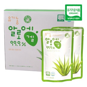 거제 유기농 알로에겔99.9 (100ml) 마시는 알로에, 1개, 1L