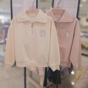 로엠걸즈 [동아백화점 수성점] 30%~~ 슈아 카라 반집업 스웻셔츠 RGMA24T1S