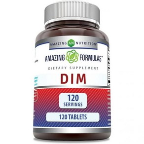 Amazing mulas 딤 Diindolylmethane 100mg 120 정 Made in USA, 120정, 1개