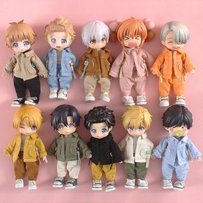 오비츠 OB11 구체관절 인형 구관 바디 캐주얼 Bjd 재킷 바지 Obitsu11 Molly Gsc 1/12bjd 코트 액세서리, 11=B 6, 1개