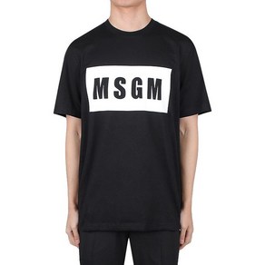 [엠에스지엠] [MSGM] 박스로고 반팔티 (2000MM520 200002 99)