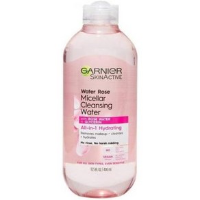 일본직발송 6. GARNIER SKINACTIVE WATER ROSE MICELLAR CLEANSING WATER - 13.5 FL OZ가르니에 스킨 액티, 1개