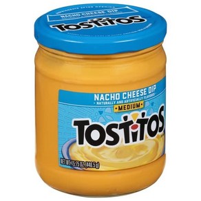 Tostitos 토스티토스 치즈 소스 딥 나초 살사 디핑 미디엄 446 5g, 1개