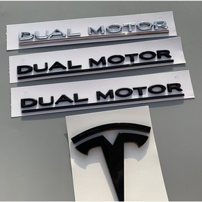 테슬라 모델3 Y 트렁크 듀얼모터 퍼포먼스 DUALMOTOR 레터링 엠블럼