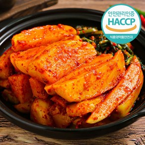 [100% 국산] HACCP 인증 당일제조 전라도 총각김치, 1개, 5kg