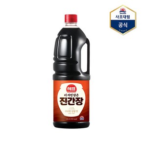 사조 대림 해표 더 자연담은 진간장 1.8L, 1개