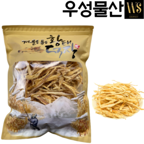 국내건조 강원도 황금빛 용대리 황태채, 국내건조 용대리 황태채 500g, 1개