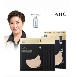 AHC 마스터즈 프로 패치 8g + 선크림 SPF50+ PA++++ 1.5ml 4세트, 1세트