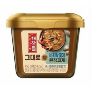 FMM_CJ 씨제이 그대로끓여먹는바지락꽃게된장찌개양념 450g X 6개