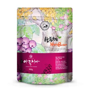 국산 동결건조 아로니아분말, 500g, 2개