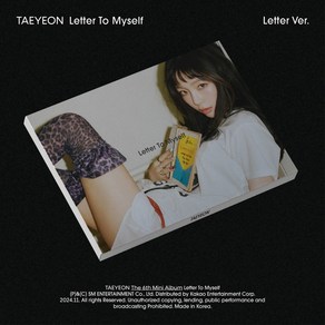 (CD) 태연 (Taeyeon) - Lette To Myself (6th Mini Album) (Lette Ve.)