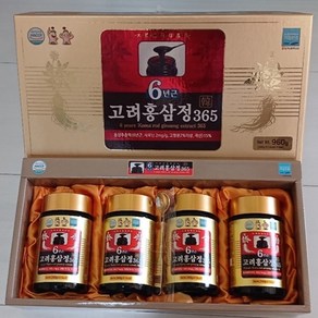 6년근 고려홍삼정365/ 액상 240g x 4병 (960g), 960g, 1박스