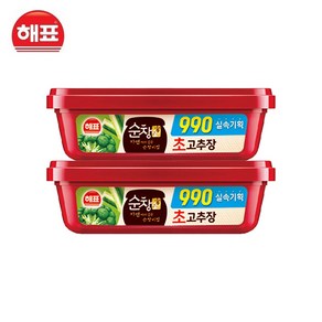 해표 순창궁 990 실속기획 초고추장 170g, 2개