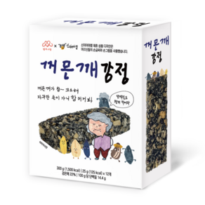 엄마사랑 검은깨강정 300g