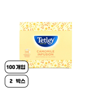 테틀리 카모마일 티백, 1.3g, 100개입, 2개