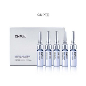 cnp x 모이스처 리자칭 워터액티브 앰플 8ml 5ea, 1개, 40ml