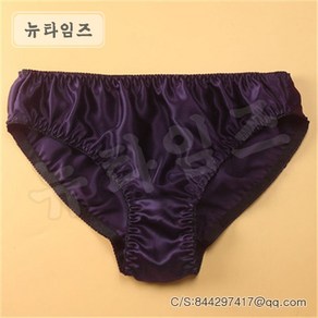 여성 뽕나무 실크 팬티 중간 허리 레이스 팬티 단색 속옷 통기성 편안한 뉴타임즈 G839O362