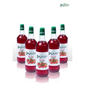 비갈레 딸기 시럽 1L 프랑스 시럽 (이벤트가), 1000ml, 2개