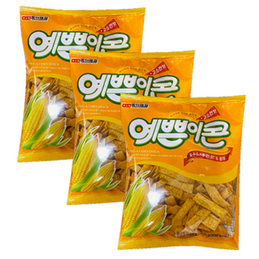 동아제과 예쁜이콘, 180g, 3개