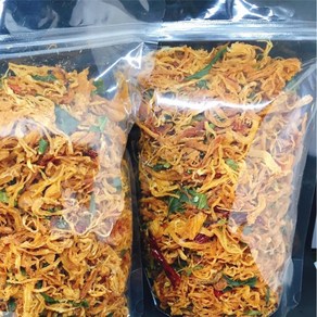 사이공 특산품 25k/100g 레몬 잎을 곁들인 맛있는 건조 닭고기 thientustoet, 1개, 100g