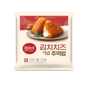 [코스트코] 햇반쿡반 김치치즈 주먹밥 1200G (무료배송 아이스박스포장), 100g, 12개