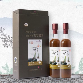 직접 재배한 무농약 와송즙 (500ml X 2병), 500ml, 1개