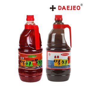 유포 멸치 액젓2kg + 진젓국2kg 세트