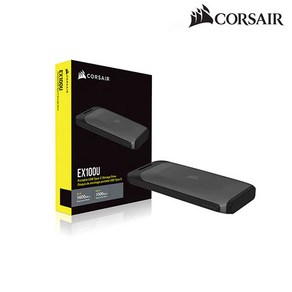 커세어 CORSAIR EX100U Potable SSD Type C 외장SSD (1TB), 1