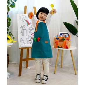 (다르담) 유아 어린이 아동 미술 앞치마