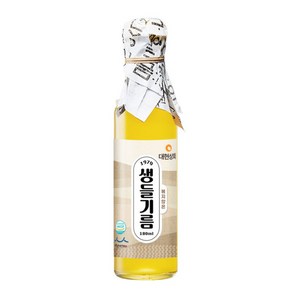 저온압착 전통 생들기름 180ml 50년전통 대현방앗간, 1개
