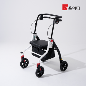 라온아띠 어르신보행기 직립형 KCS-780 고정 보관이 편리한 성인용 할머니 보행보조차, 1개
