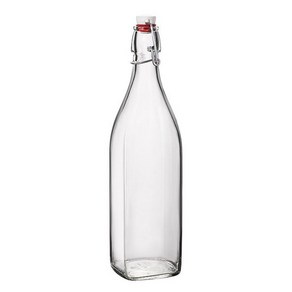 보르미올리로코 스윙보틀 1000ml 음료 더치 와인 오일 유리병, 1개