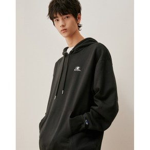 챔피온 Champion 남녀공용 C+Champion 로고 Classic Fleece 기모 후디 블랙 CKTS2F508BK