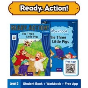 Ready Action Level 2: The Thee Little Pigs SB+W (with QR), A*List, Ready Action Level 2: The Th.., Namju Choi Wight, Sunbo Woo..