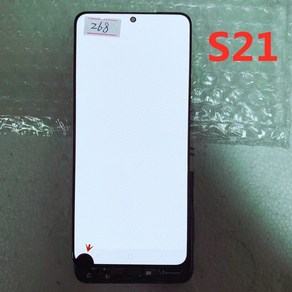 오리지널 슈퍼 AMOLED 디스플레이 터치스크린 삼성 호환 갤럭시 S21 5G G990F LCD 결함, 1개