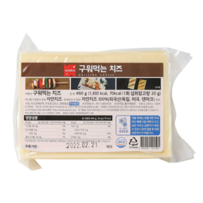 썬리취 구워먹는치즈 460g, 6개