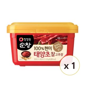 청정원 순창고추장 2KG, 1개