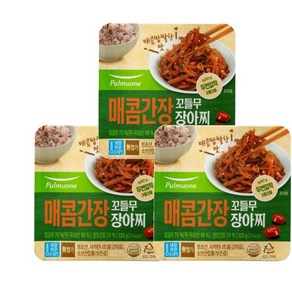 풀무원 매콤간장 꼬들무장아찌