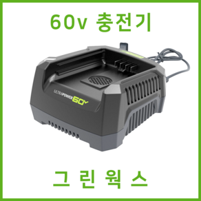 그린웍스 60v 배터리 8ah 5ah, 충전기, 1개, 본품(배터리없음)