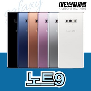 삼성 갤럭시노트9 128GB 512GB 정품 자급제 공기계