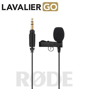 [당일발송] RODE Lavalie GO 핀마이크 블랙색상 wieless GO 라발리에 고 와이어리스 고 전용 마이크_증정이벤트