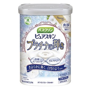 바스크린 퓨어 스킨 플래티넘 빛 화이트 플로럴 향, 600g, 1개