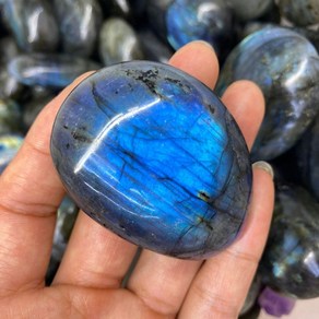 레브라도 라이트 Labradorite 문 스톤 앤틱 매듭팔찌 천연