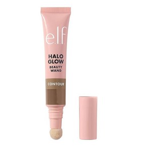 E.l.f. Halo Glow 컨투어 뷰티 완드 자연스럽게 조각된 룩을 위한 리퀴드 조립 가능한 포뮬러 비건 및 동물 실험 없음 라이트/미디엄, 1개, 페어/라이트