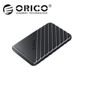 ORICO 오리코 25PW1-U3(블랙) 2.5형 USB3.0 외장케이스, 25PW1-U3 USB3.0(블랙), 1개