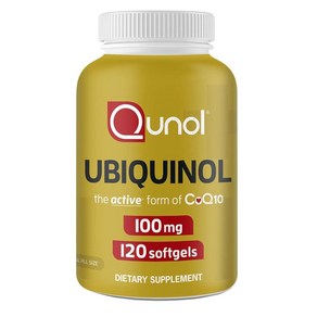 Qunol 유비퀴놀 코큐텐 100mg 120 소프트젤, 없음, 1개, 120정